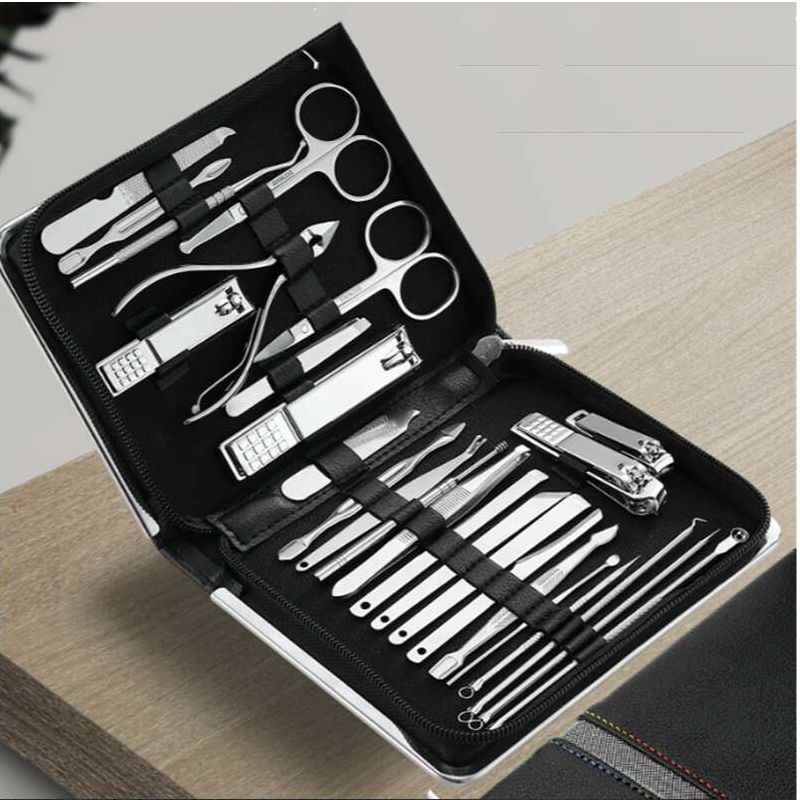 Skincare Ingredients Checker - 26 Pcs Manicure Set Stainless Steel