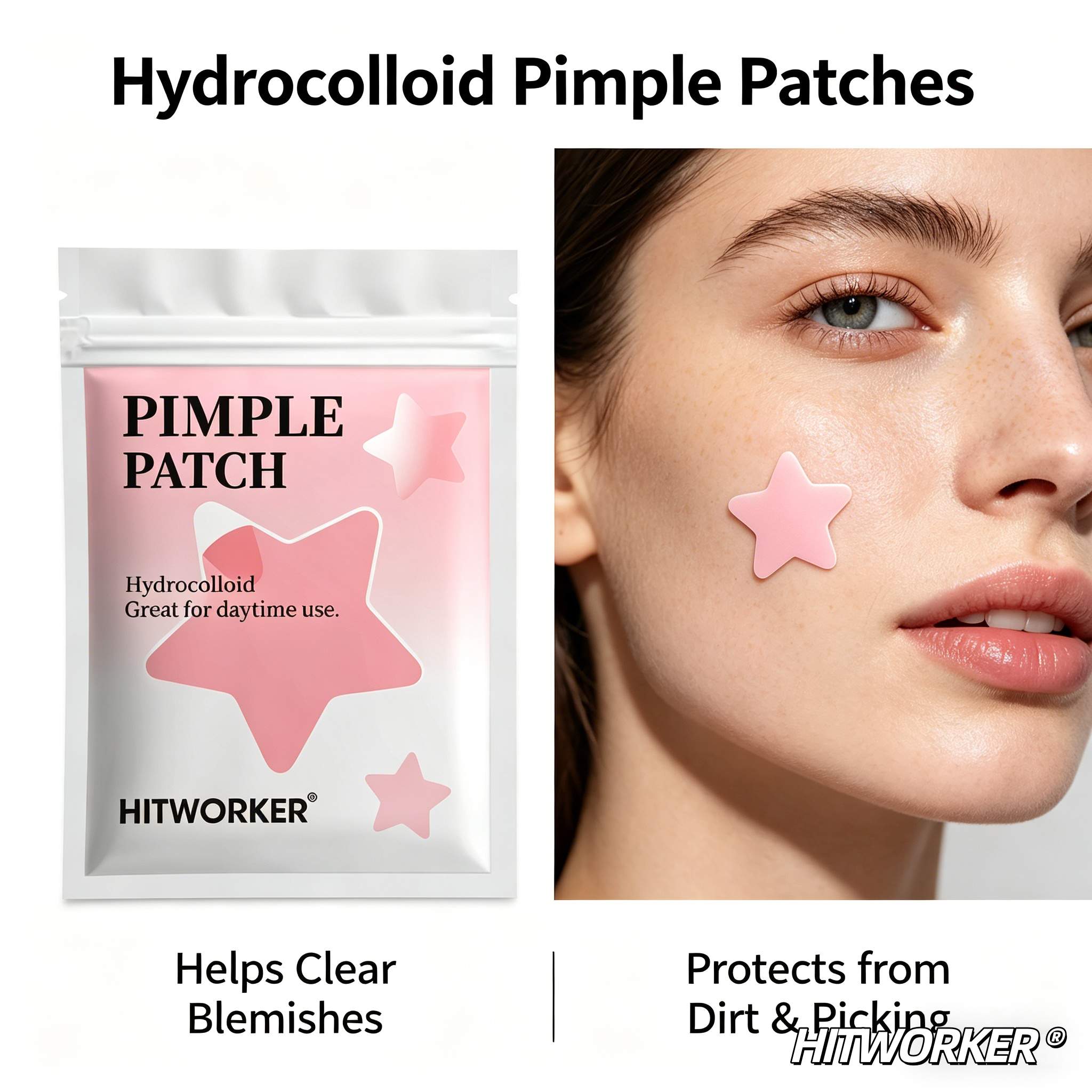 600pcs Pink Star Acne Patches, - đánh giá và giá Tea Tree Spot Treatment