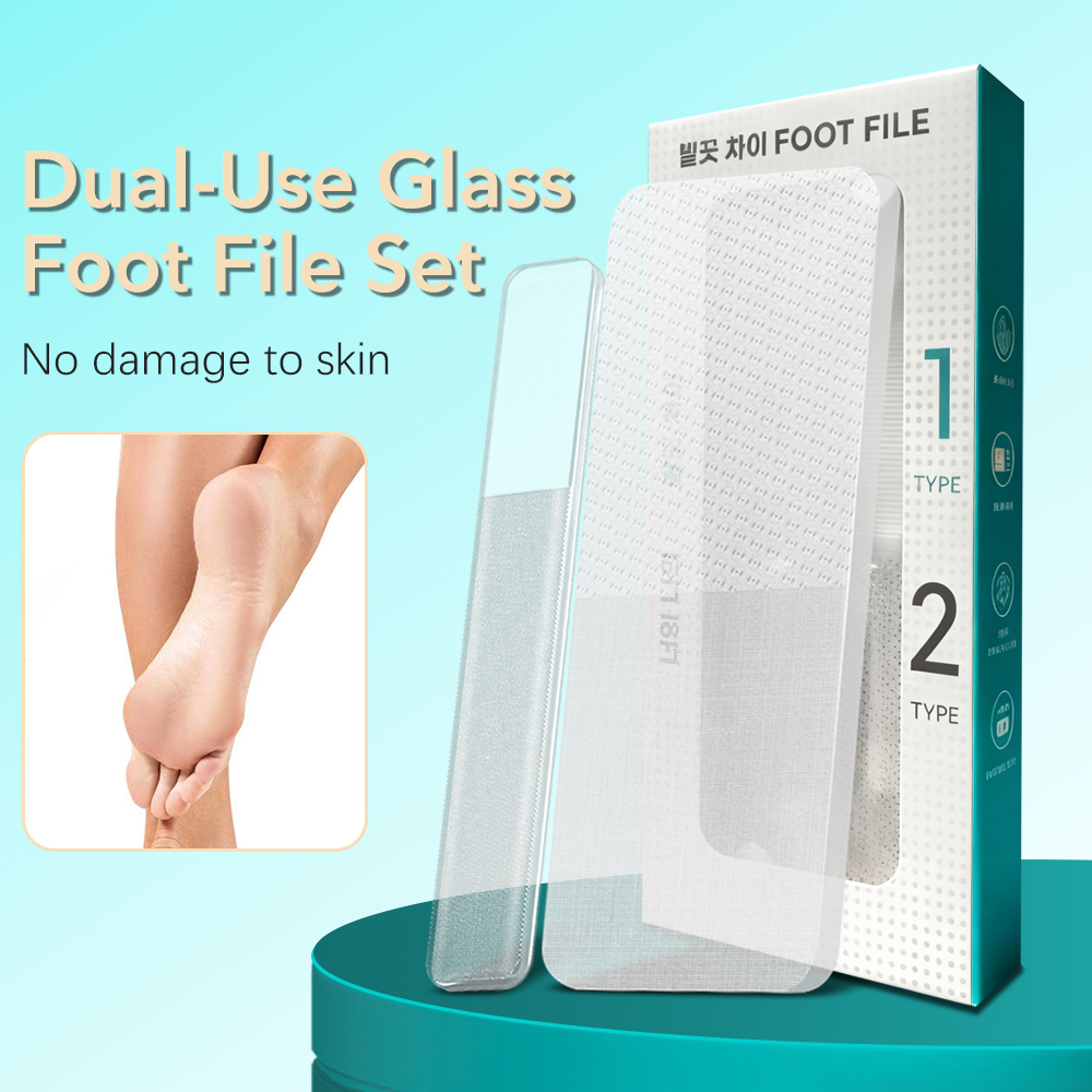 2Pcs/set Glass Foot File Set C - đánh giá và giá Skincare Ingredients Checker
