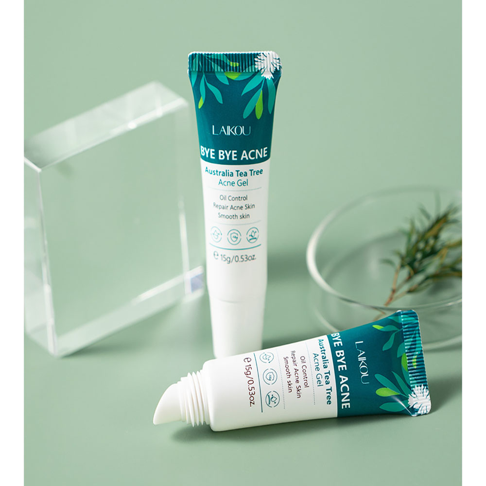 LAIKOU Tea Tree Acne Gel 15g,  - đánh giá và giá Tea Tree Spot Treatment