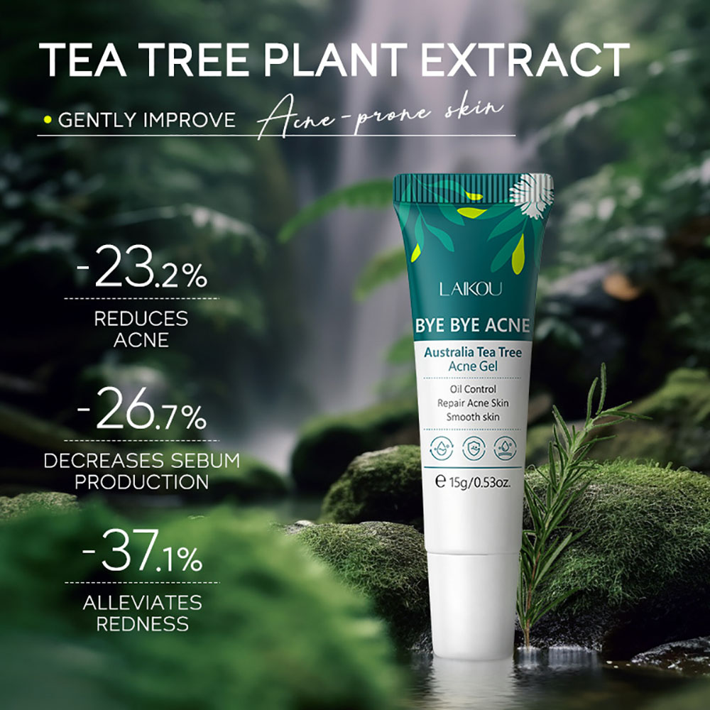 LAIKOU Tea Tree Acne Gel 15g,  - đánh giá và giá Tea Tree Spot Treatment