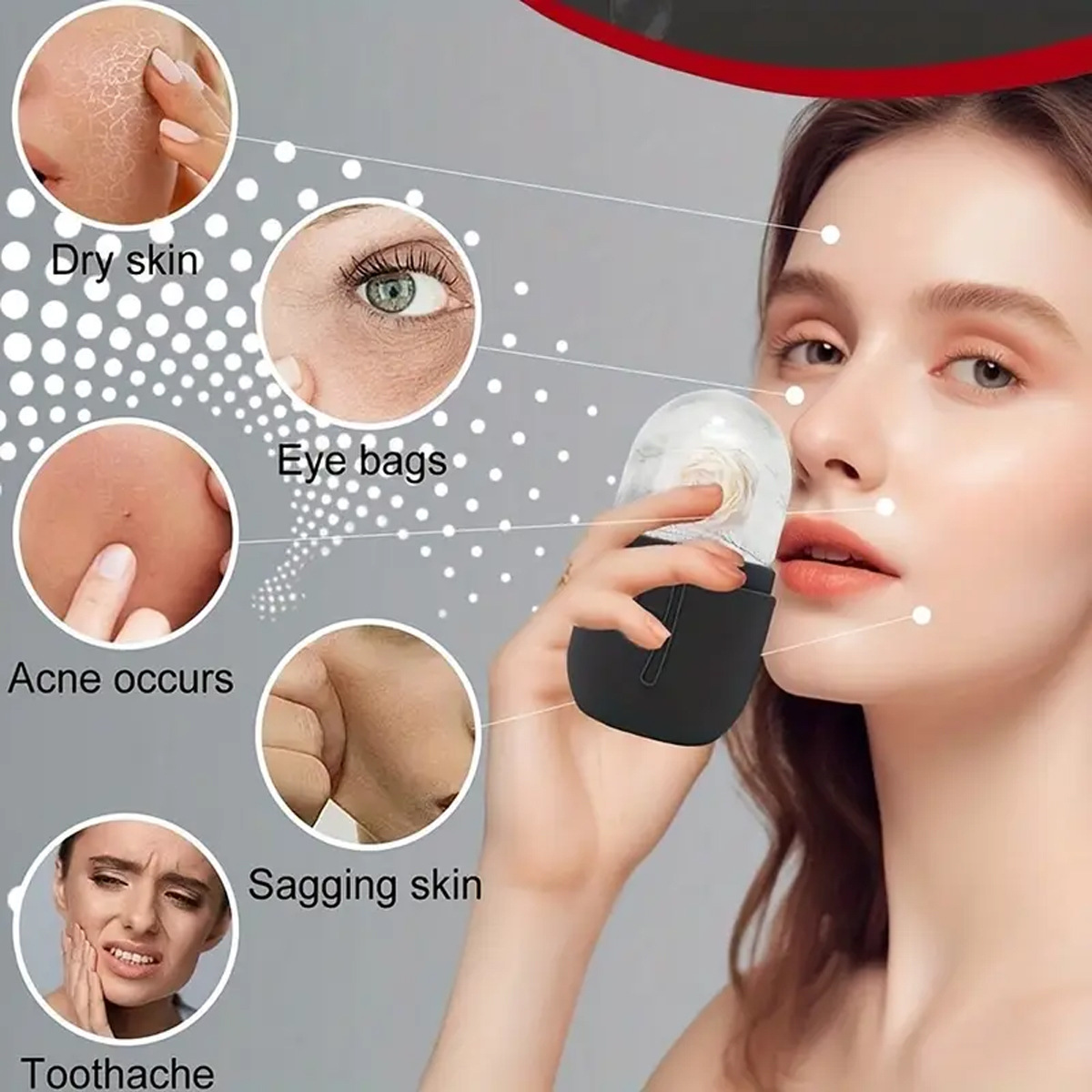 Ice Face Roller Set 1/2/3pcs F - đánh giá và giá Skincare Ingredients Checker