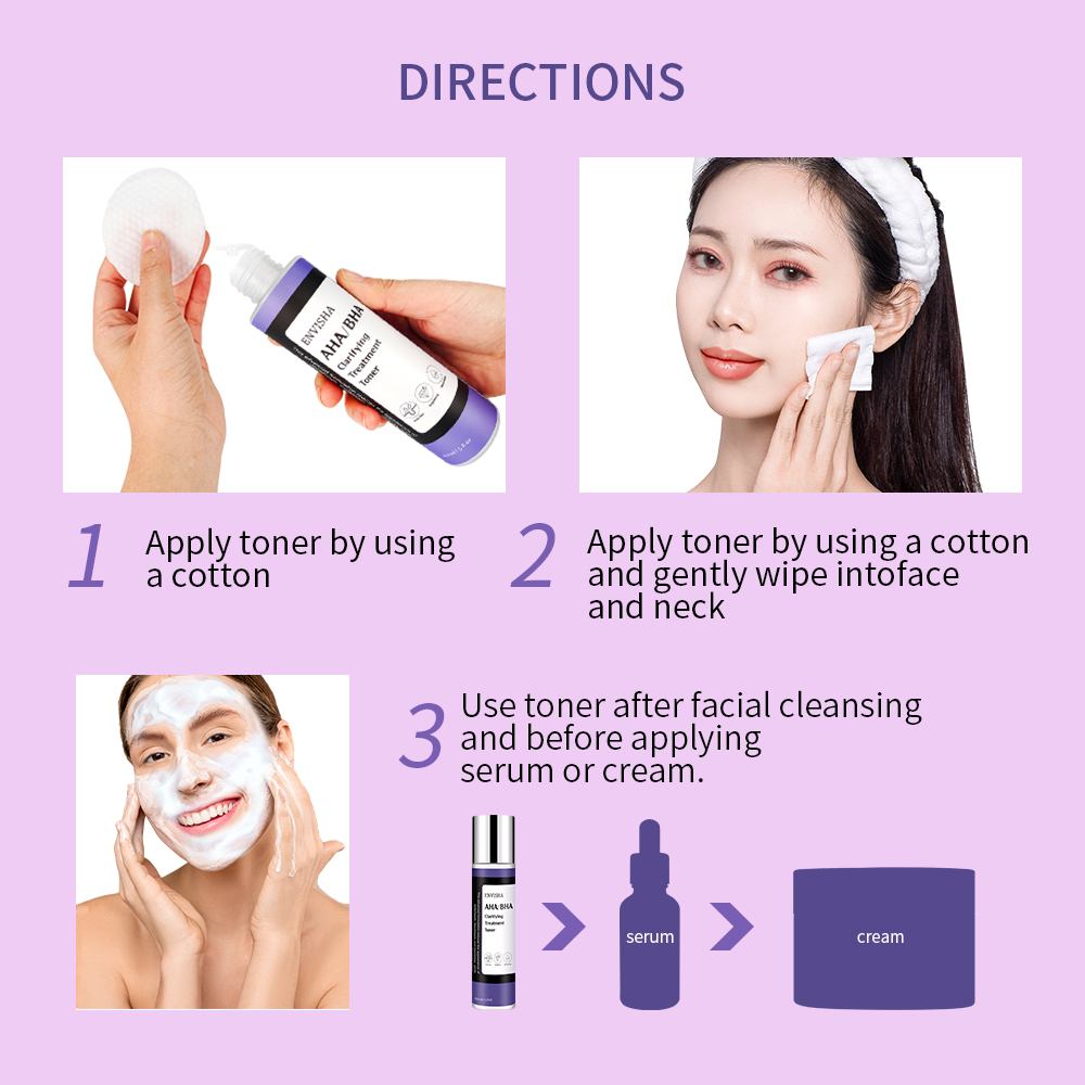 ENVISHA Face Skin Care Cleansi - đánh giá và giá Lactic Acid Toner