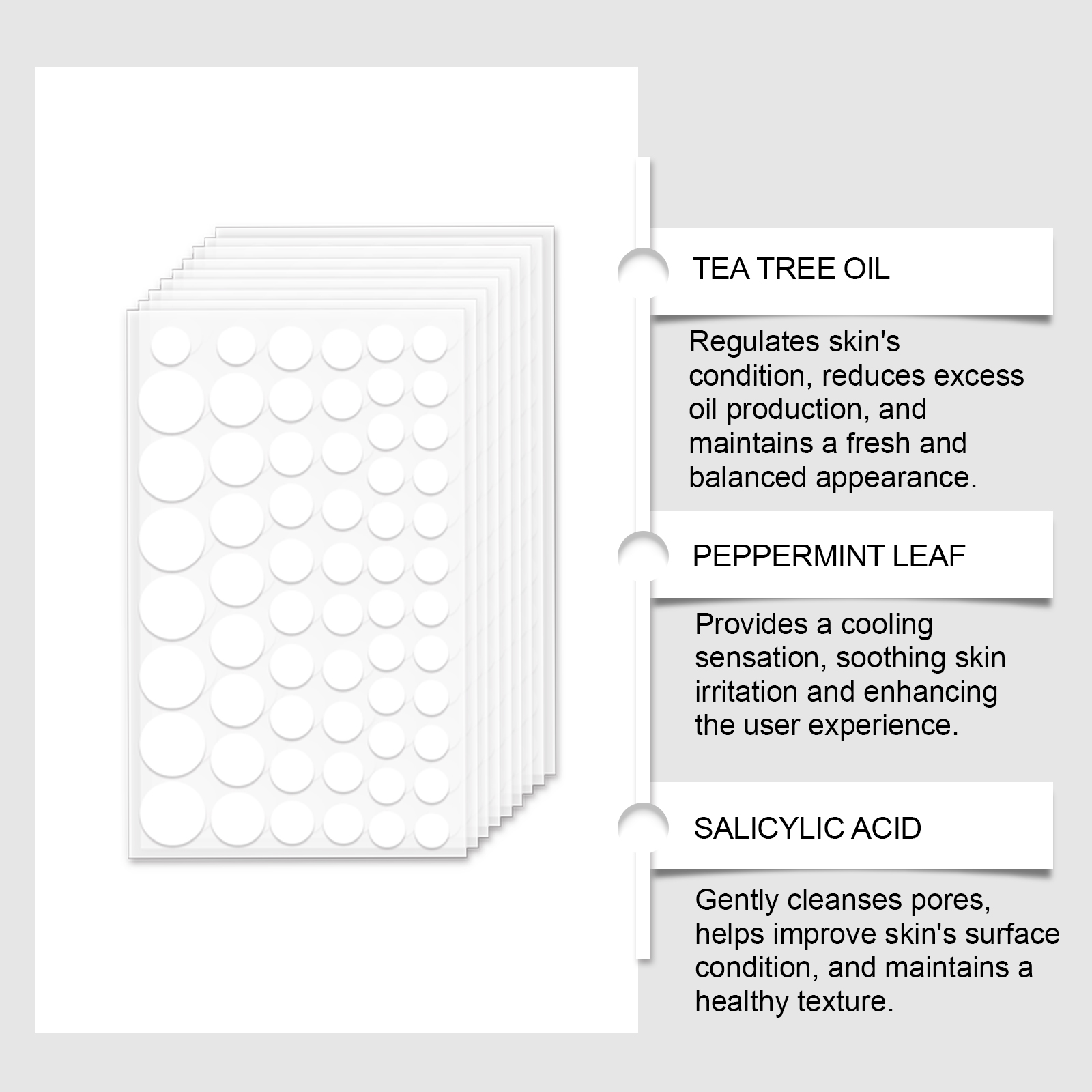 Invisible Hydrocolloid Acne Pa - đánh giá và giá Tea Tree Spot Treatment