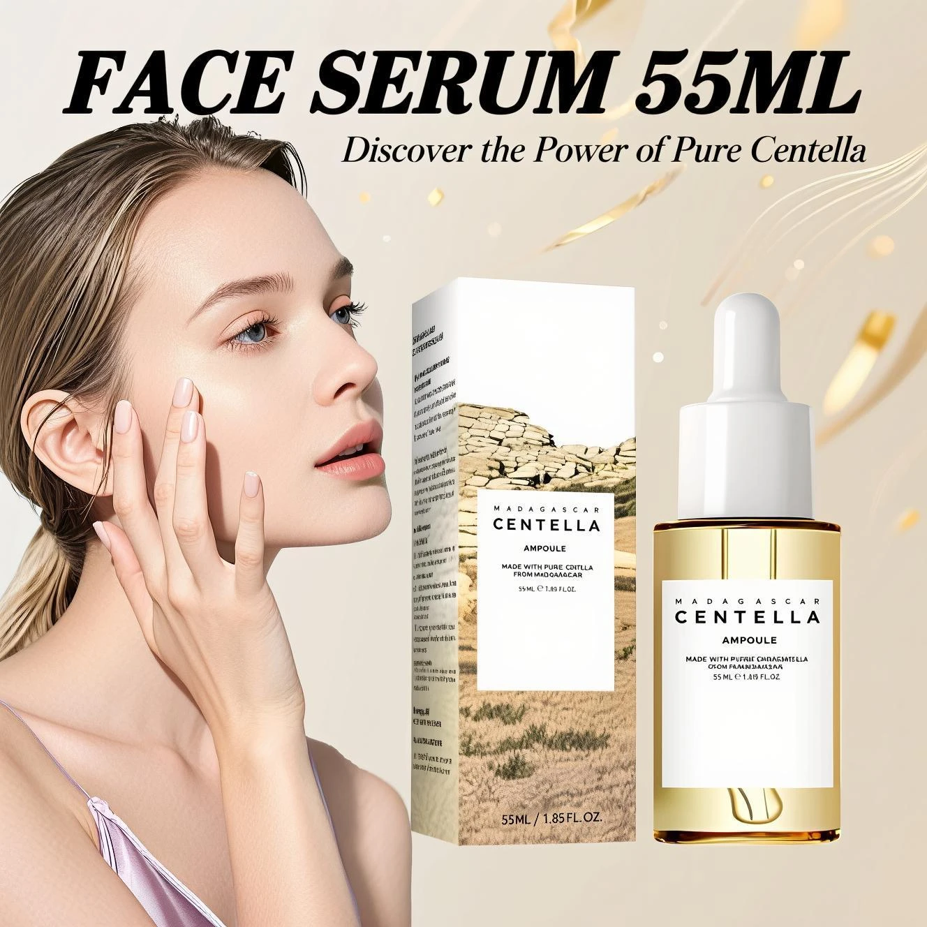 Madagascar Centella Ampoule 55 - đánh giá và giá Centella Asiatica Toner