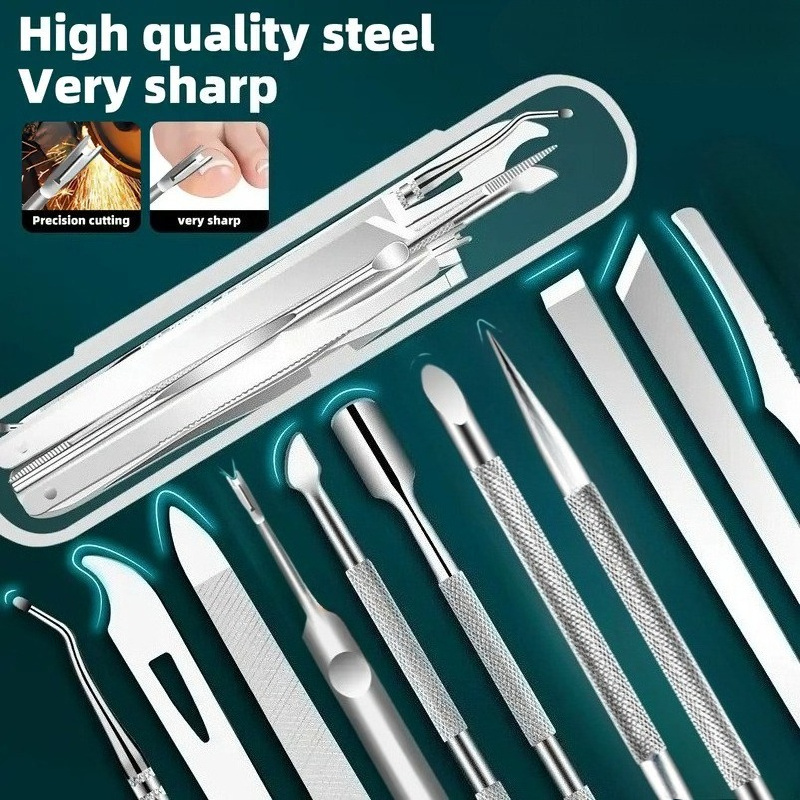 1/10pcs Care Pedicure Kit - Mu - đánh giá và giá Skincare Ingredients Checker