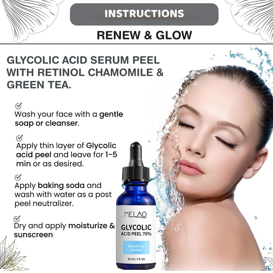 70% Glycolic Acid Serum Peel E - đánh giá và giá Lactic Acid Toner