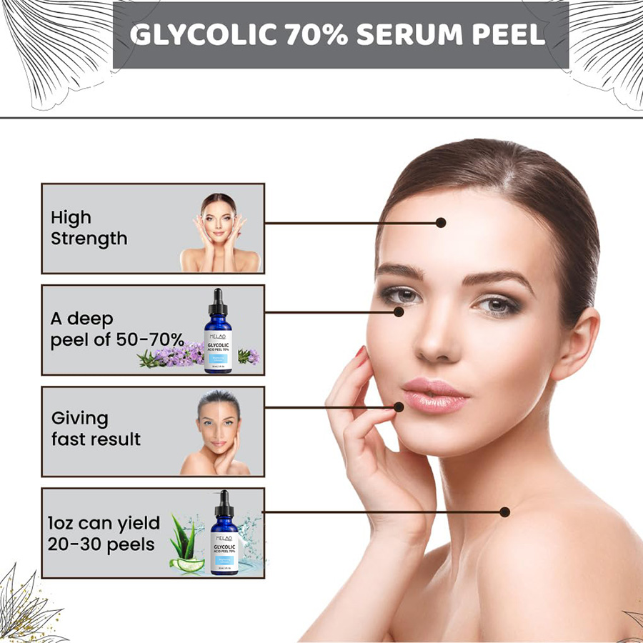 70% Glycolic Acid Serum Peel E - đánh giá và giá Lactic Acid Toner